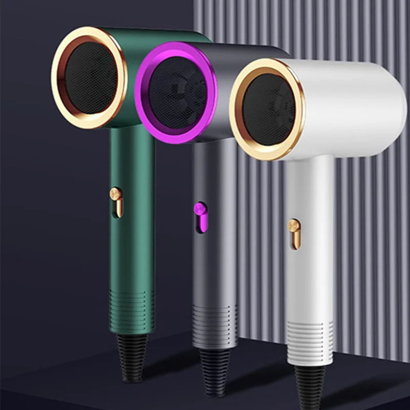 Hair Dryer High-Power Blue Light Negative Ion Ultra Silent Hair Care Quick Dry Home Powerful Constant Anion Electric Hair Dryer
