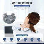 Electric Scalp Head Massager Red Light Antistress Relax Body Massage Muscle Relaxation Massageador Tool