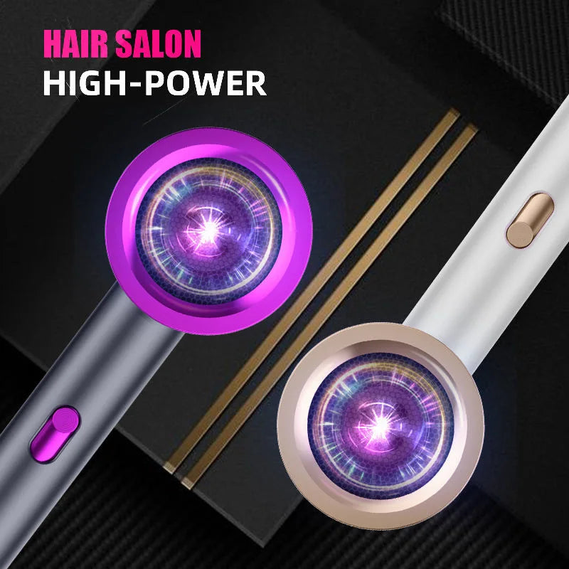 Hair Dryer High-Power Blue Light Negative Ion Ultra Silent Hair Care Quick Dry Home Powerful Constant Anion Electric Hair Dryer