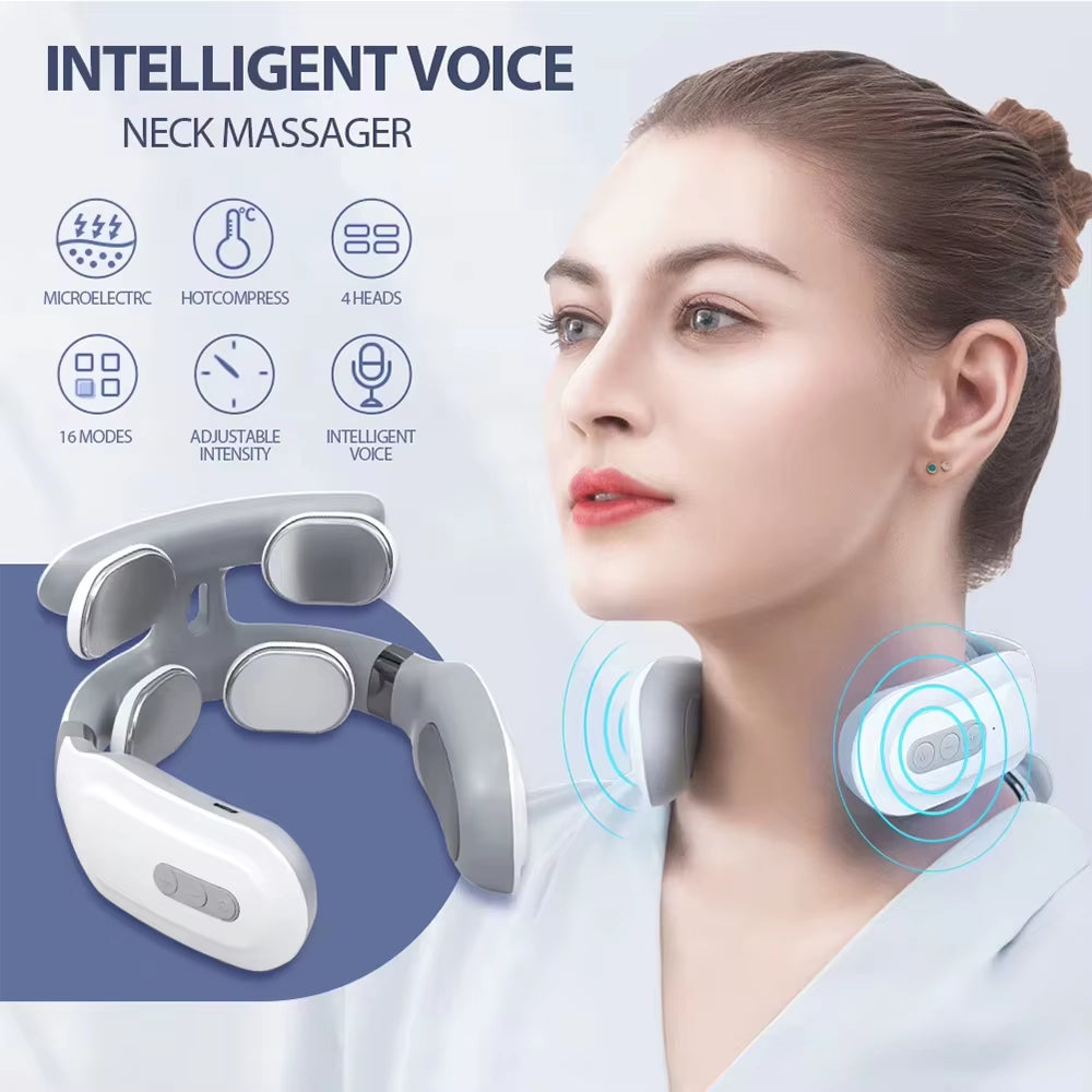 FlexRelief™ Smart Neck & Shoulder Massager