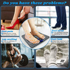 SoleRelief™ EMS Foot Therapy Mat – Smart Muscle Stimulator & Deep Relaxation Massage Pad