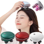 Electric Scalp Head Massager Red Light Antistress Relax Body Massage Muscle Relaxation Massageador Tool