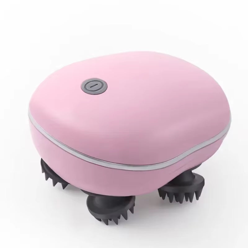 Electric Scalp Head Massager Red Light Antistress Relax Body Massage Muscle Relaxation Massageador Tool