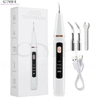Ultrasonic Teeth Cleaner Tartar Remover Dental Calculus Stain Eraser Gum Multi Gear Type-C Rechargeable Portable Oral Care Tool