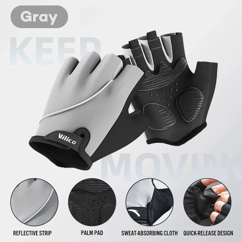 Workout Gloves for Women and Men, Breathable Weight Lifting Gloves for Gym Exercise, Fitness, Training, and Cycling, with Excellent Grip and Cushion Pads