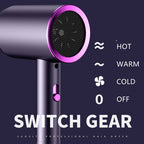 Hair Dryer High-Power Blue Light Negative Ion Ultra Silent Hair Care Quick Dry Home Powerful Constant Anion Electric Hair Dryer