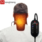 ThermaEase™ Heated Neck Massager Wrap – 3-Level Adjustable Heat & Relaxation Support