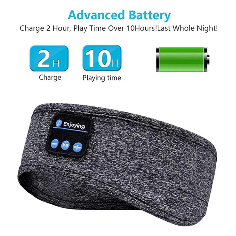 SleepBeats™ Bluetooth Sports Headband & Wireless Music Sleep Mask - Detour Finds