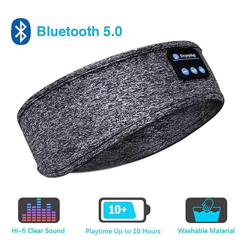 SleepBeats™ Bluetooth Sports Headband & Wireless Music Sleep Mask - Detour Finds