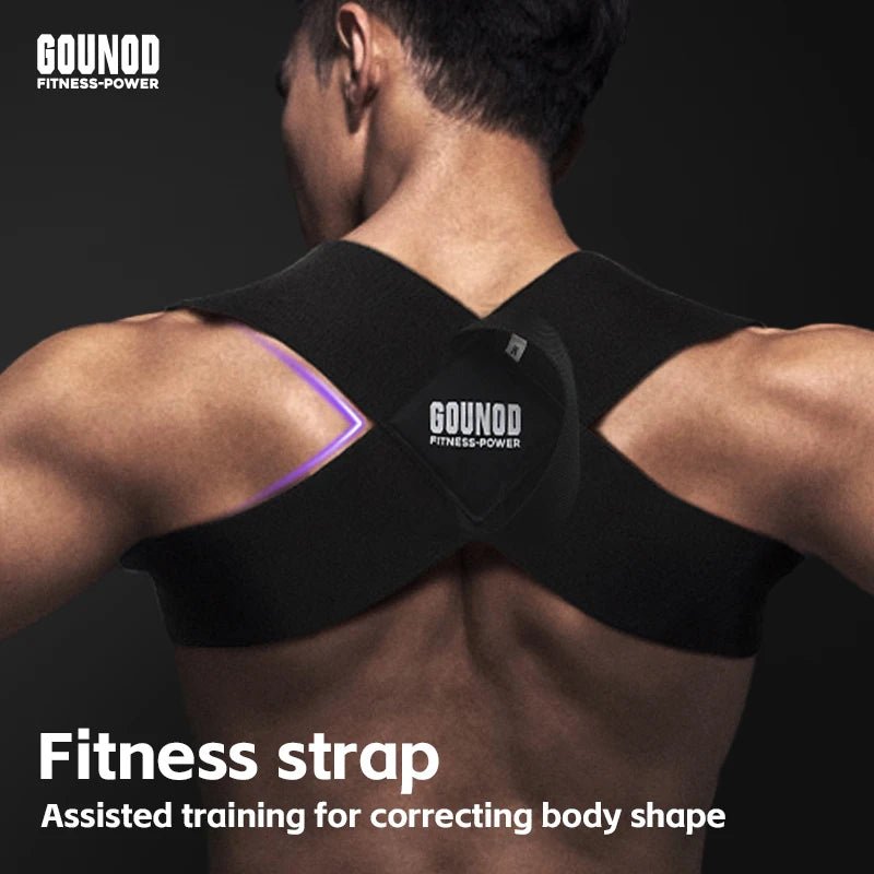 ZenithAlign™Adjustable Back & Shoulder Posture Corrector – Lightweight Upper-Back Support & Slouching Trainer - Detour Finds