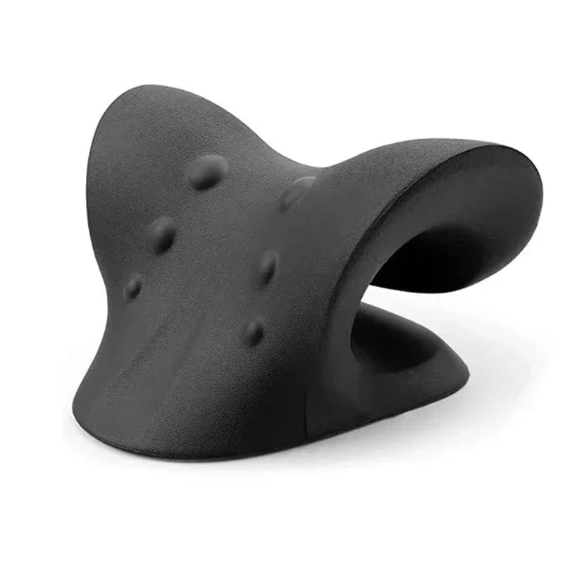 CerviEase™ Cervical Neck Stretcher & Shoulder Relaxation Pillow – Ergonomic Neck Support - Detour Finds