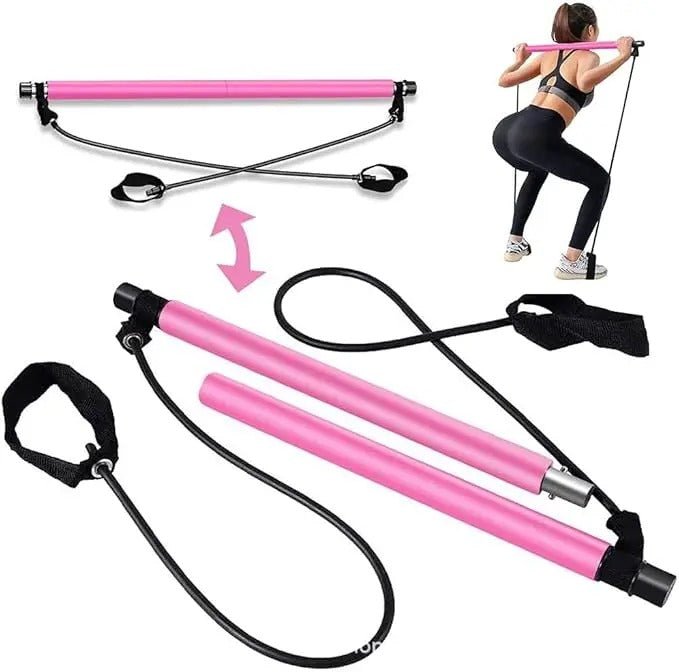 Pilates Stick Adjustable Fitness Bar - Detour Finds