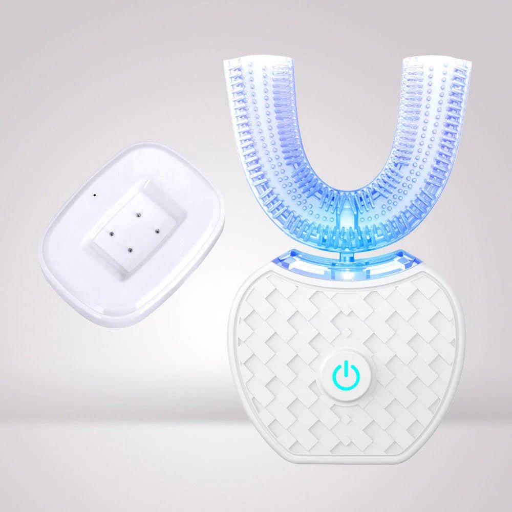 SonicSmile Pro™ Ultrasonic U-Shaped Electric Toothbrush - Detour Finds