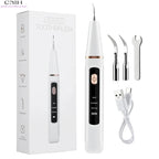 SonicDenti™ Pro Ultrasonic Tartar & Stain Remover – Rechargeable Dental Scaler - Detour Finds