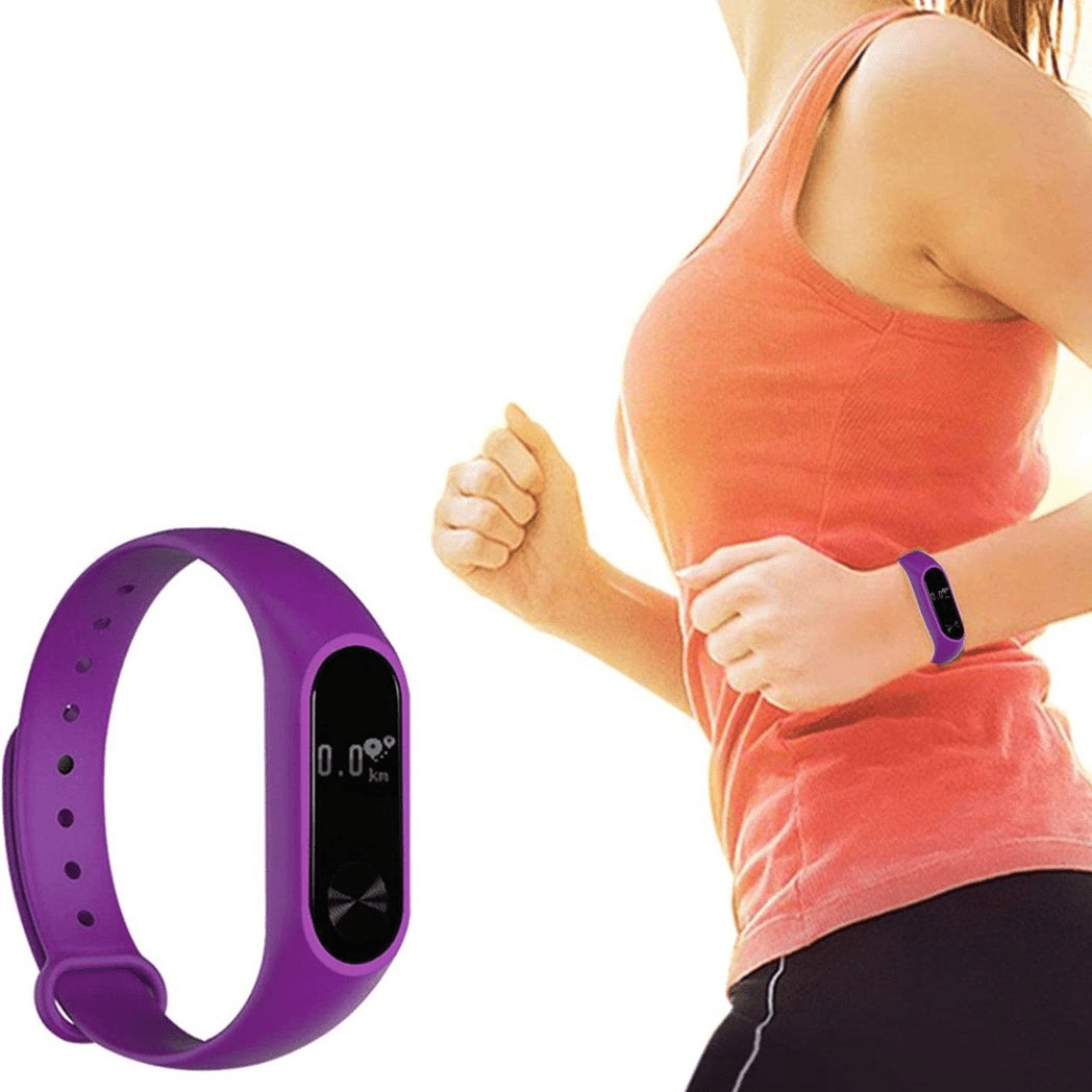 VortexTrack™ AQ - Orchid Smart Fitness Tracker – Heart Rate Monitor - Detour Finds