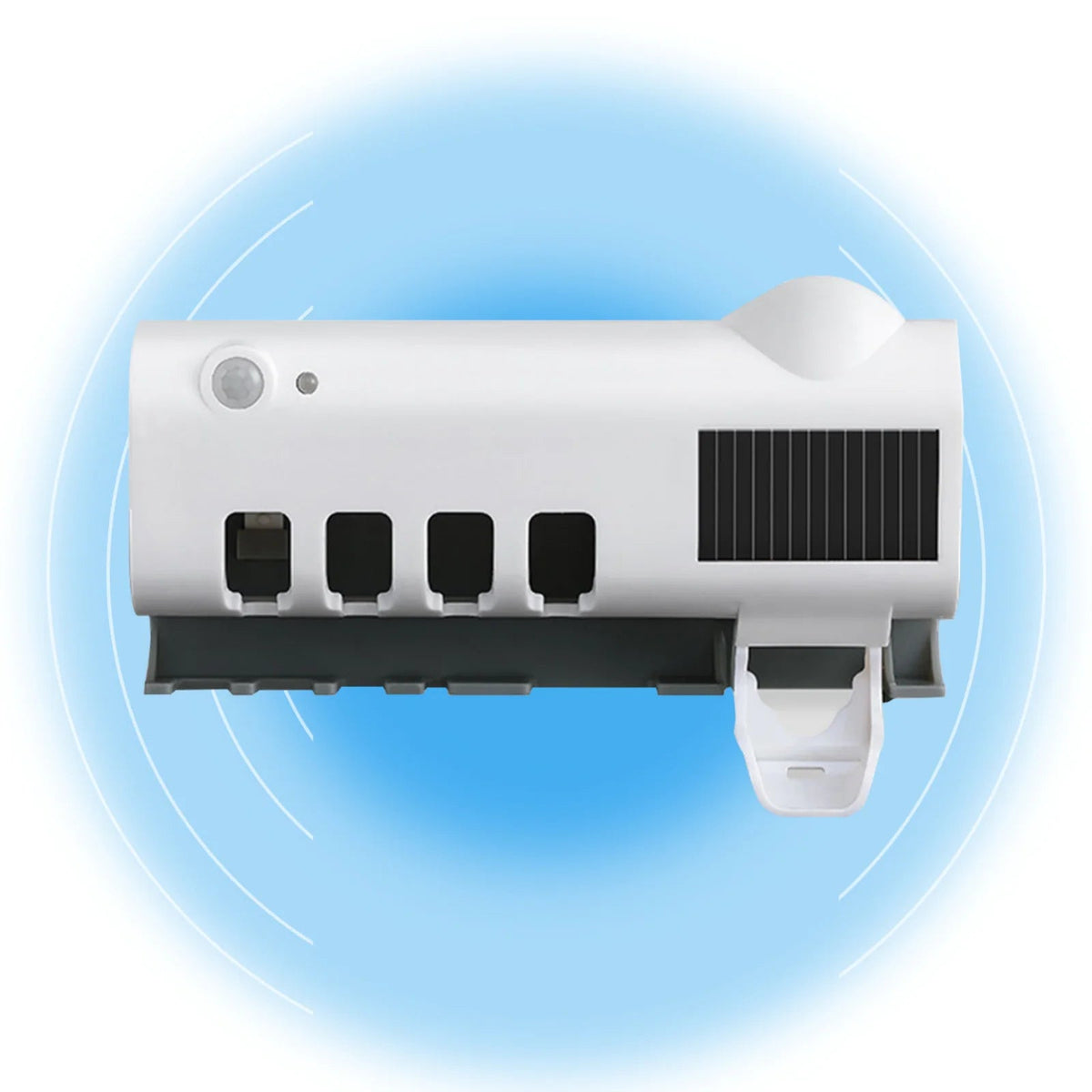 PureGuard™ UV Toothbrush Sterilizer & Automatic Toothpaste Dispenser - Detour Finds