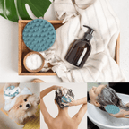 ScalpRevive™ One-Piece Silicone Scalp Massager & Shampoo Brush – Deep Scalp Scrubber - Detour Finds