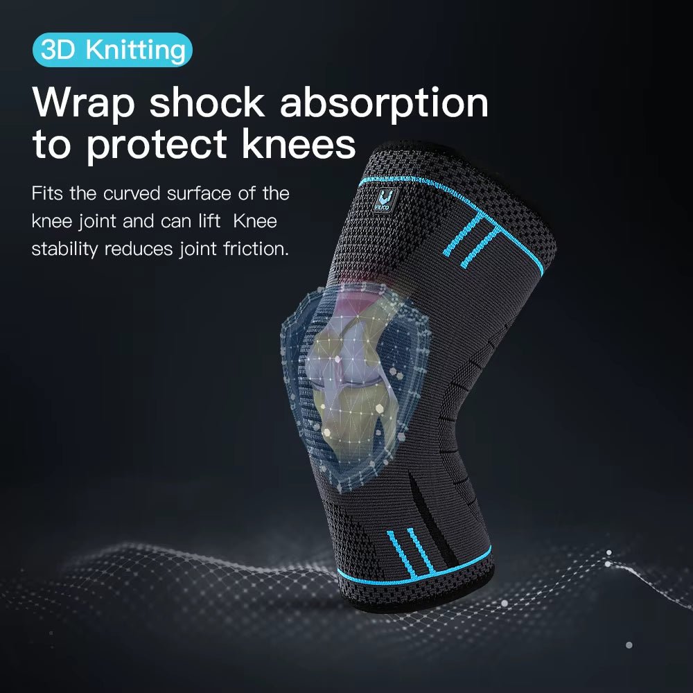FlexGuard Pro™ Compression Knee Support Sleeve – Breathable Sports Knee Brace - Detour Finds