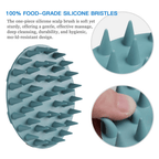 ScalpRevive™ One-Piece Silicone Scalp Massager & Shampoo Brush – Deep Scalp Scrubber - Detour Finds