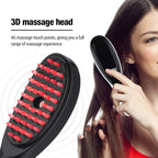 ScalpRevive Pro™ 4-in-1 Electric Spray Massage Comb – Red & Blue Light Scalp Massager - Detour Finds