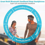 SleepBeats™ Bluetooth Sports Headband & Wireless Music Sleep Mask - Detour Finds