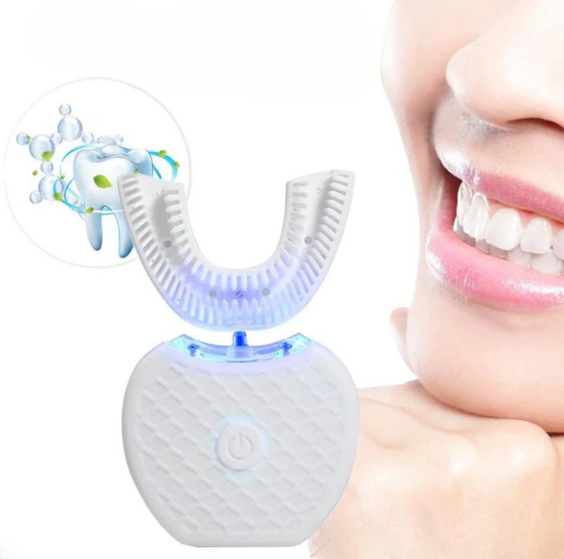 SonicSmile Pro™ Ultrasonic U-Shaped Electric Toothbrush - Detour Finds