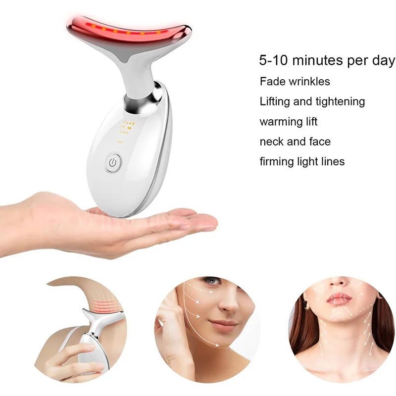 PremierLift Sculpt Pro – 7 - Color LED Neck & Face Lifting Beauty Device - Detour Finds