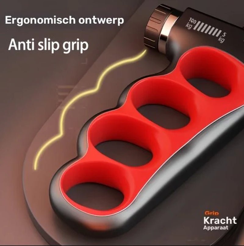 Oranje Handtrainer Grip Trainer Hand Kracht Trainer Verstelbare Hand Grip Versterker Met Teller En Metalen Veer 5-100 Kg Pols Trainer Fitness Hand Knijper Voor Heren En Dames Voor Hand Training En Vinger Oefeningen - Detour Finds