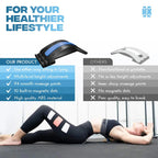 LumbarEase™ Adjustable Back Stretching Massager – 3-Level Spine Support & Relaxation Trainer - Detour Finds
