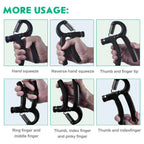 PowerGrip Pro™ Adjustable Hand Grip Strengthener (5–60kg) - Detour Finds