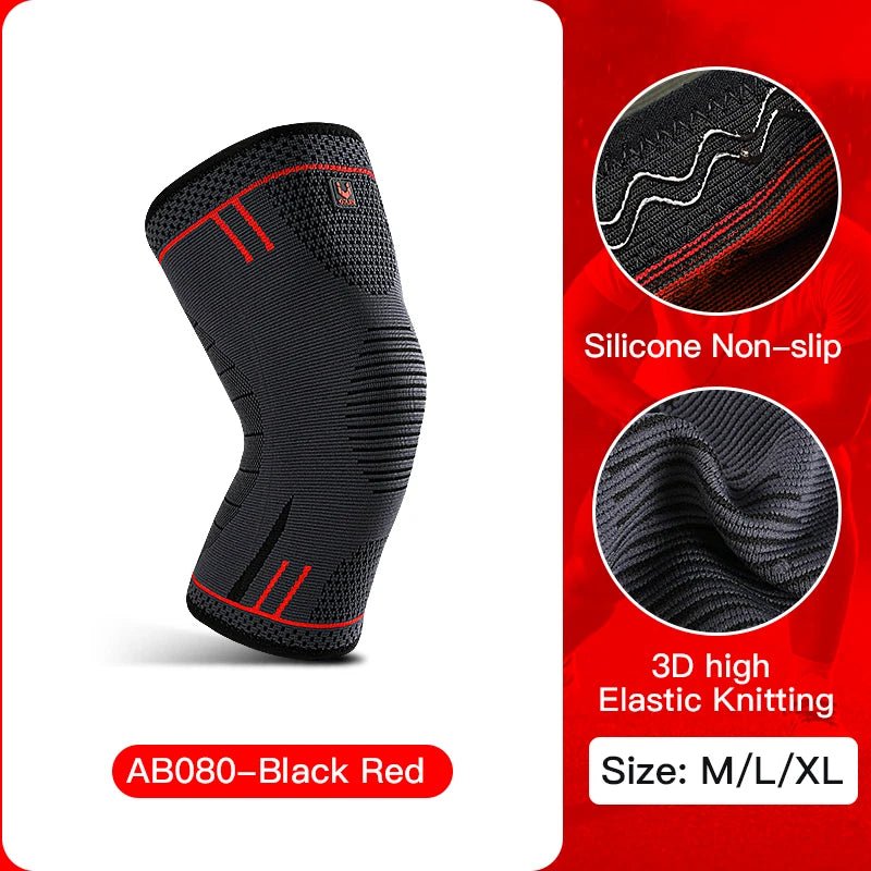 FlexGuard Pro™ Compression Knee Support Sleeve – Breathable Sports Knee Brace - Detour Finds