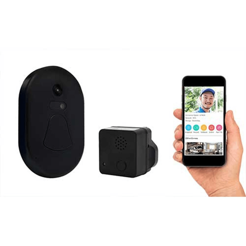 Aquarius SecureVision WiFi Smart Video Doorbell Pro - Detour Finds