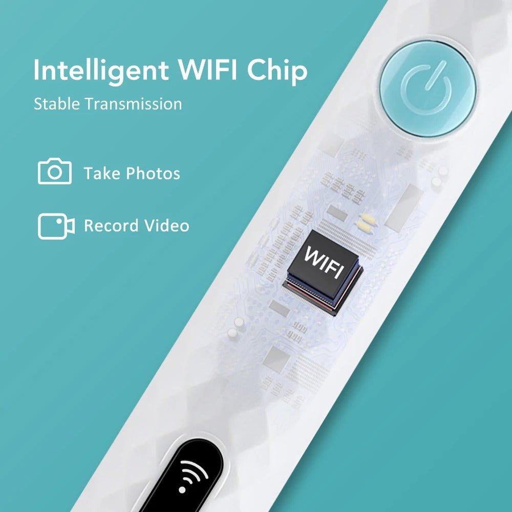 Smart Visual Ear Camera Cleaner – HD 1080P WiFi Ear Wax Removal Tool with Tweezers & 360° Rotating Endoscope - Detour Finds