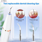 SonicDenti™ Pro Ultrasonic Tartar & Stain Remover – Rechargeable Dental Scaler - Detour Finds