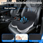 Premium Comfort Seat Cushion for Tailbone & Sciatica Pain Relief, Non-Slip Memory Foam Coccyx Pad for Office, Car, Gaming Chair & Wheelchair - Detour Finds