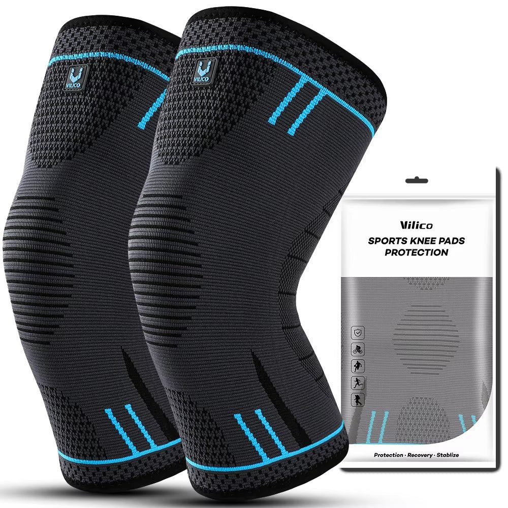 FlexGuard Pro™ Compression Knee Support Sleeve – Breathable Sports Knee Brace - Detour Finds