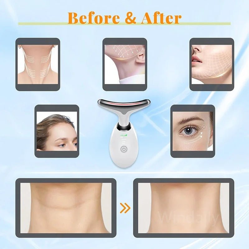 PremierLift Sculpt Pro – 7-Color LED Neck & Face Lifting Beauty Device - Detour Finds