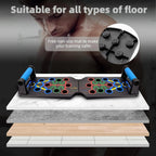 28 in 1 Push up Rack Board System Fitness Workout Train Home Gym Exercise Stands - Detour Finds