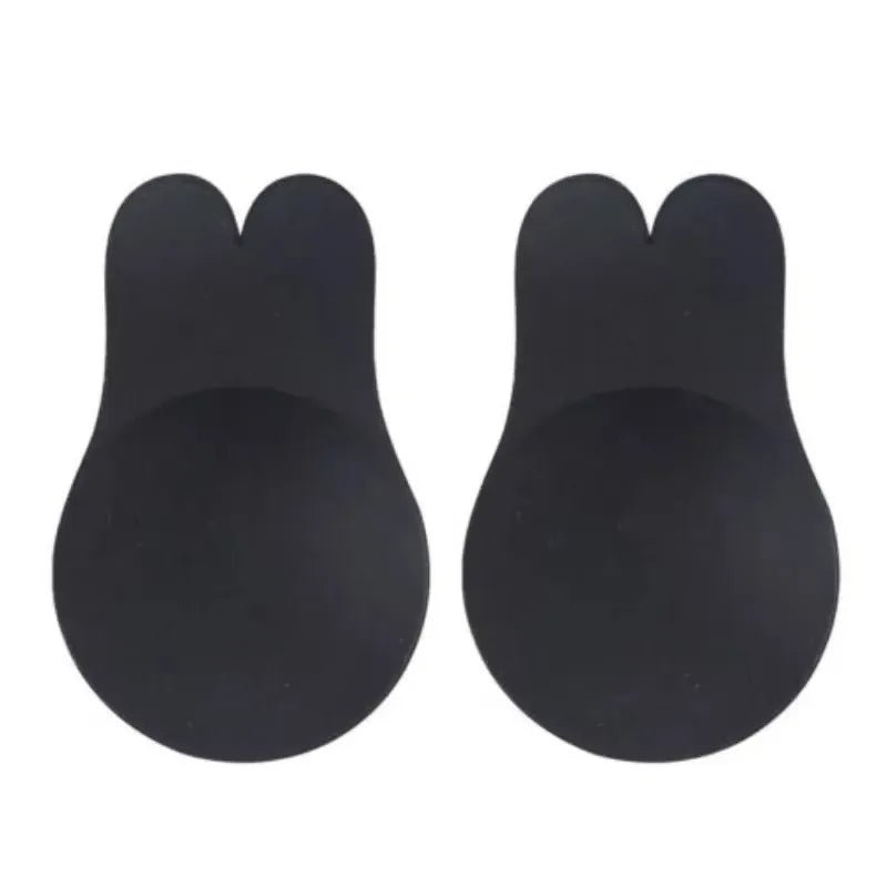 LuxeLift™ Invisible Silicone Strapless Bra & Nipple Cover Seamless Outfit Solution - Detour Finds