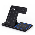 30W 3 - in - 1 Foldable Wireless Charger Stand – Fast Charging Station for iPhone, Apple Watch & AirPods (Qi Certified) - Detour Finds