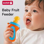 Baby Fruit & Vegetable Feeder – Food - Grade Silicone Infant Self - Feeding Pacifier with Medium Mesh Bag - Detour Finds