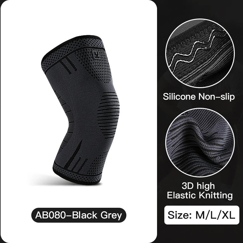 FlexGuard Pro™ Compression Knee Support Sleeve – Breathable Sports Knee Brace - Detour Finds