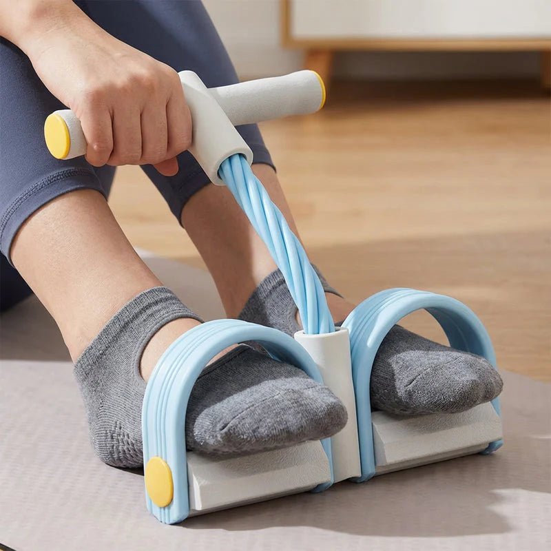 QuadTension 4-Tube Power Trainer – Full-Body Resistance Pedal Band System - Detour Finds