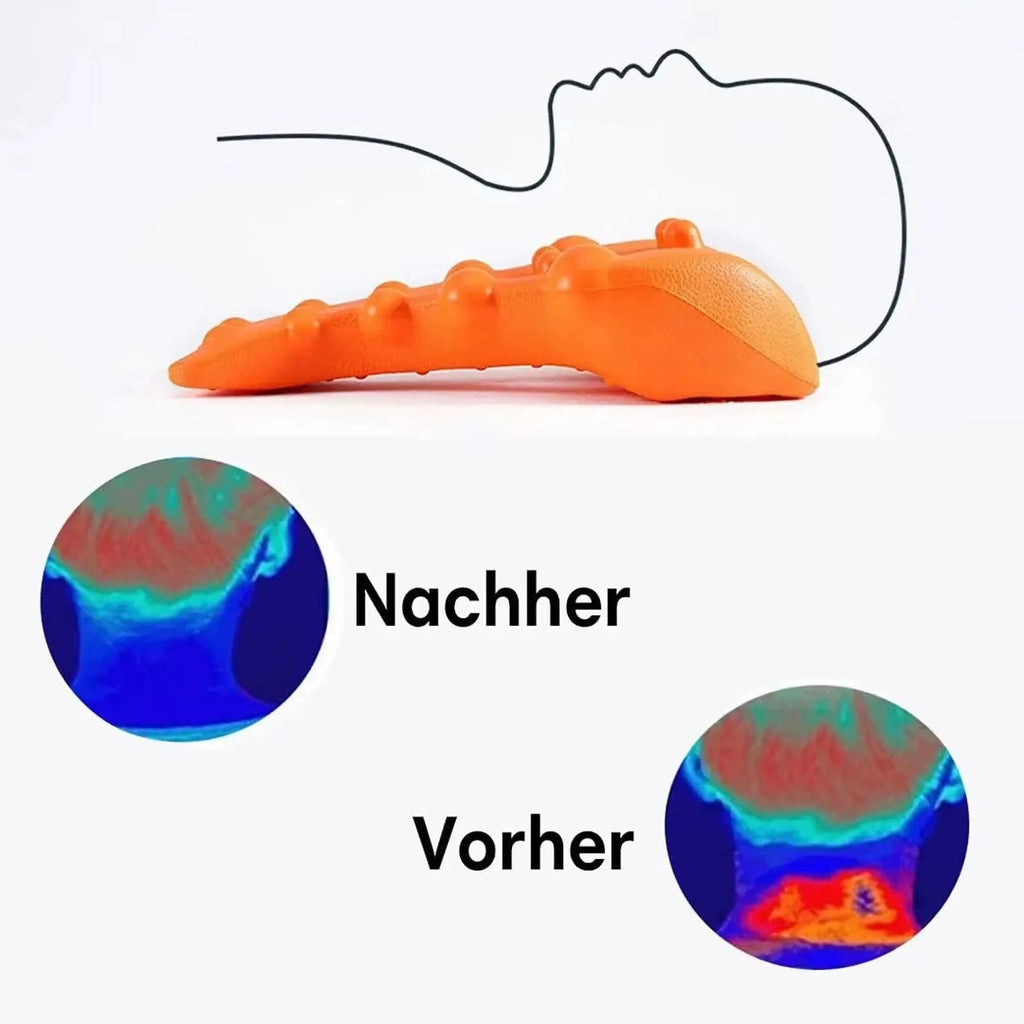 NeckEase 3D Cervical Traction & Trigger Point Massager - Detour Finds