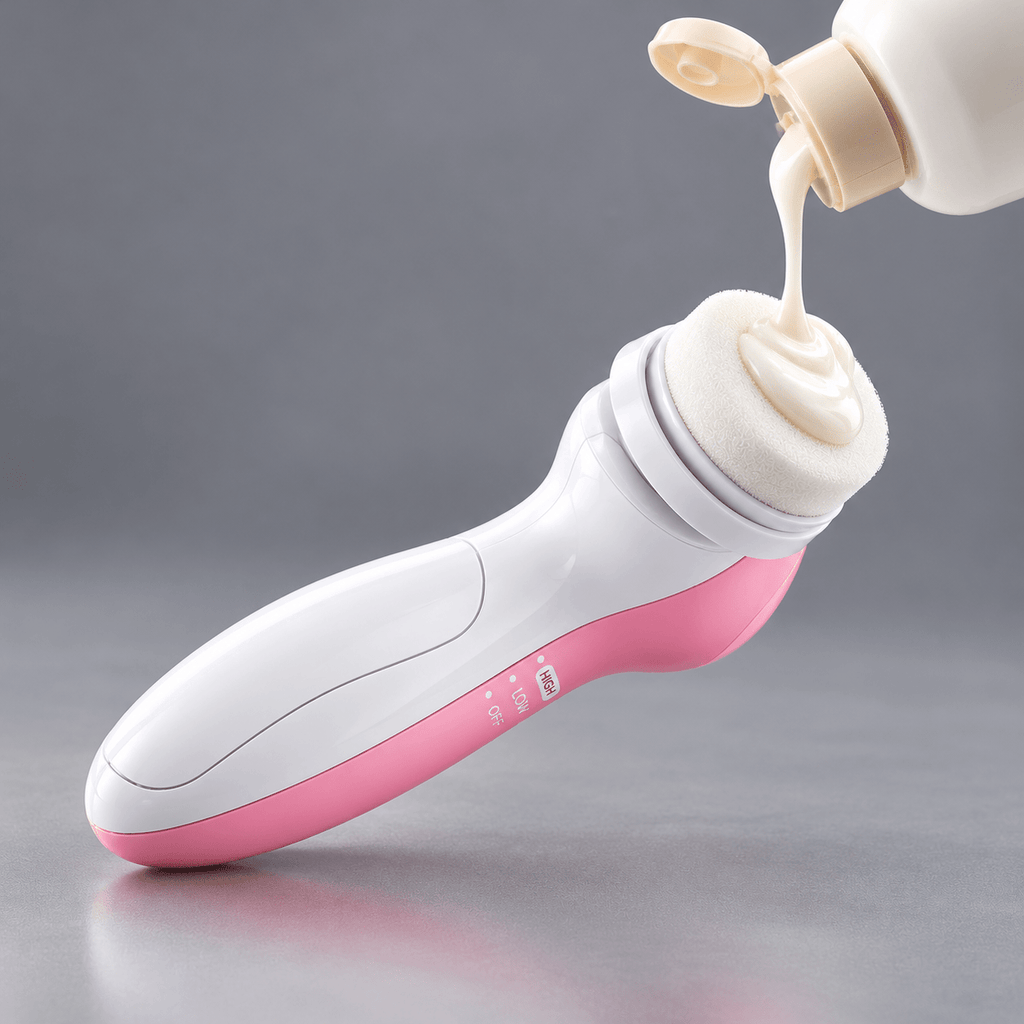 PureGlow™7-in-1 Electric Facial Cleansing & Exfoliating Brush - Detour Finds