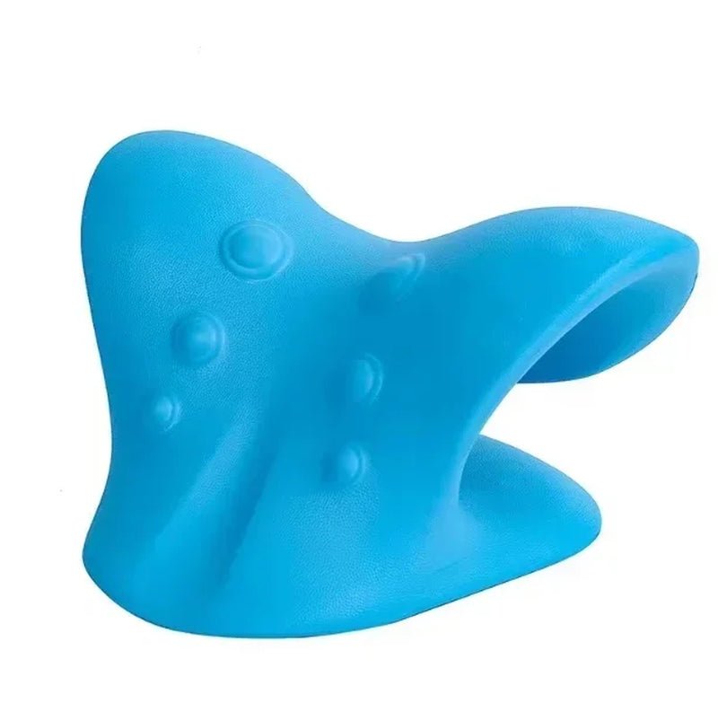 CerviEase™ Cervical Neck Stretcher & Shoulder Relaxation Pillow – Ergonomic Neck Support - Detour Finds
